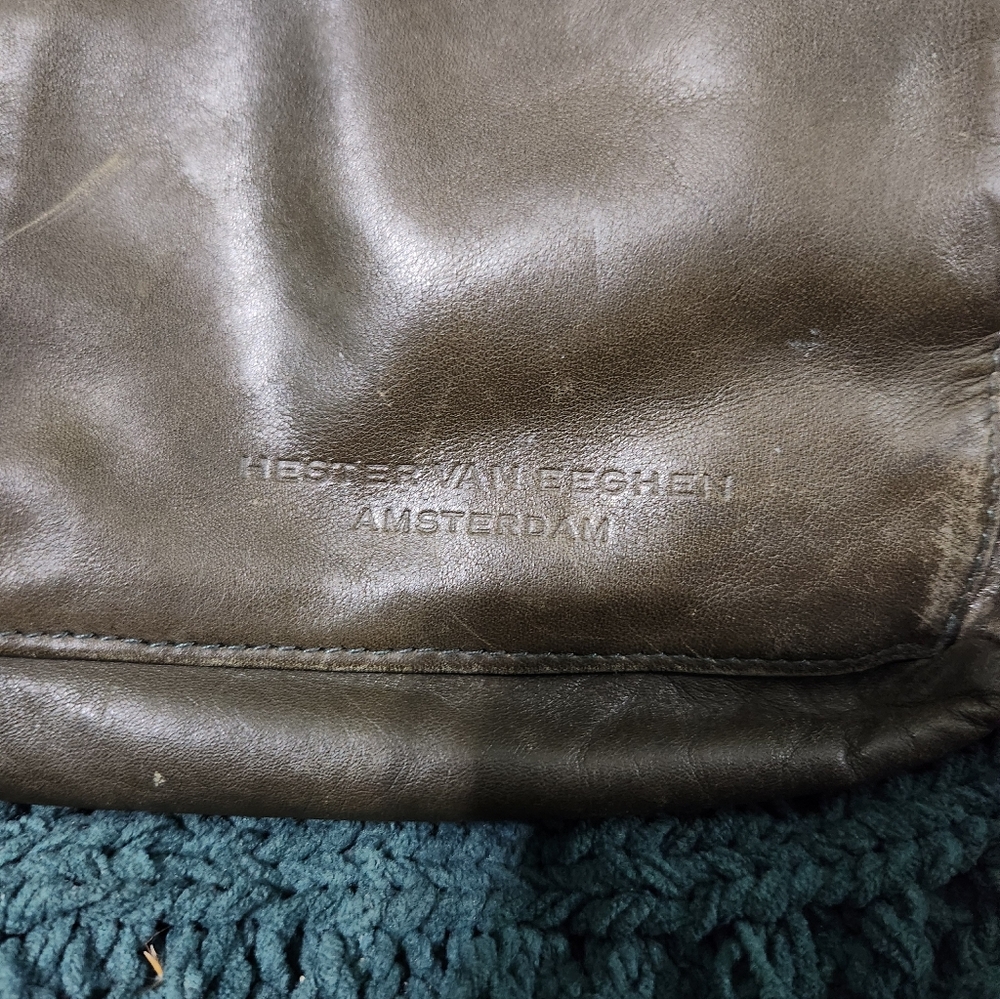 Hester Van Eeghen Amsterdam Leather Men's Bag - Picture 4 of 10
